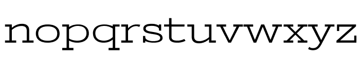 StintUltraExpanded-Regular Font LOWERCASE