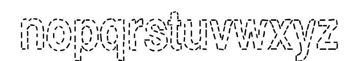Stitch & Bitch Font LOWERCASE