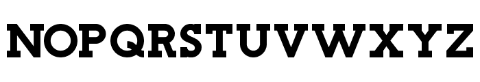 Stockholm Slab Font UPPERCASE