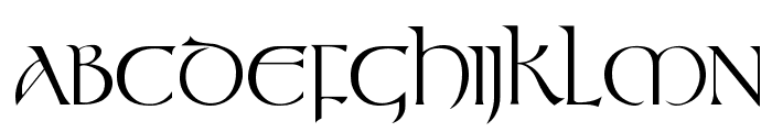 Stonehenge Regular Font UPPERCASE