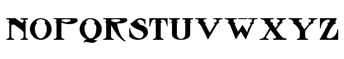 Stowaway Font UPPERCASE