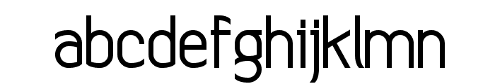 Straightforward Regular Font LOWERCASE
