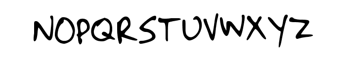 Strassman Script Font UPPERCASE