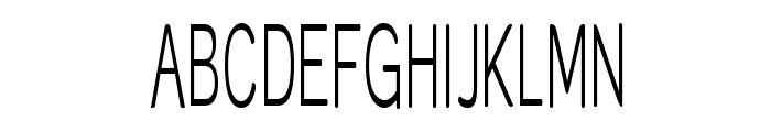 Street  Light SuperThin Font UPPERCASE