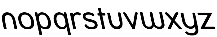 Street - Reverse Italic Font LOWERCASE
