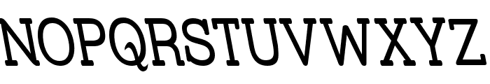 Street Slab - Narrow Rev Font UPPERCASE