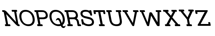 Street Slab - Rev Font UPPERCASE