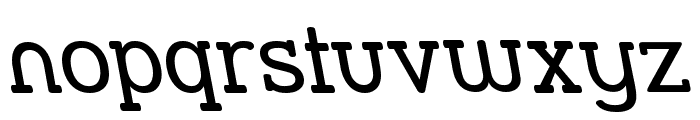 Street Slab - Rev Font LOWERCASE