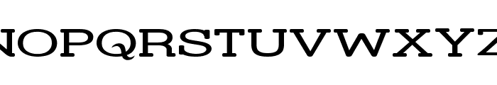 Street Slab - Super Wide Font UPPERCASE