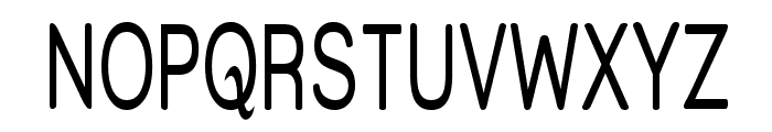 Street - Thin Font UPPERCASE