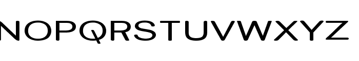 Street Variation - Expanded Font UPPERCASE