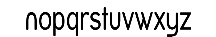 Street Variation - Narrow Font LOWERCASE