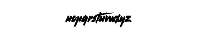 StreetGathering Font LOWERCASE