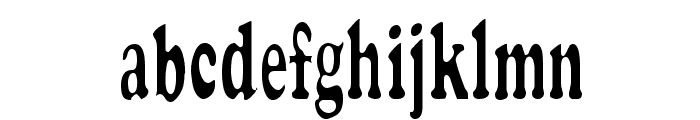 Stretch  Plain Font LOWERCASE