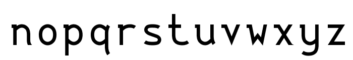 String Literal 437 Medium Font LOWERCASE