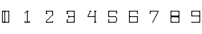 Stroked Regular Font OTHER CHARS