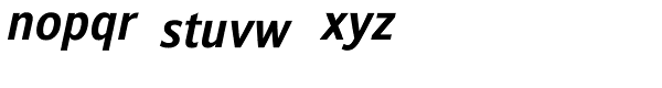 Stroudley Bold Italic Font LOWERCASE