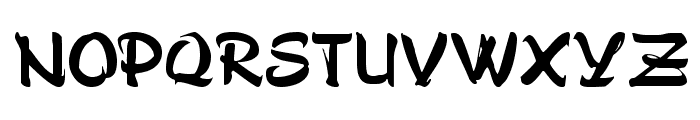Stylo Bold Font UPPERCASE