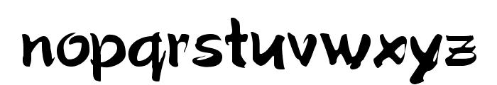 Stylo Bold Font LOWERCASE