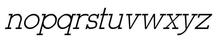 Stymie-Italic Italic Font LOWERCASE