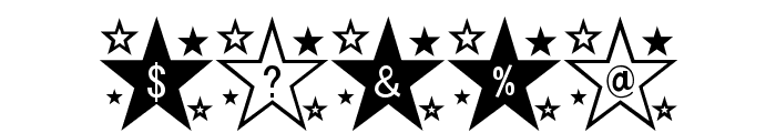 star_font Font OTHER CHARS