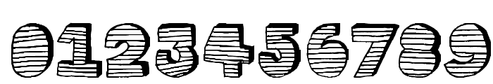 stripe3D Font OTHER CHARS