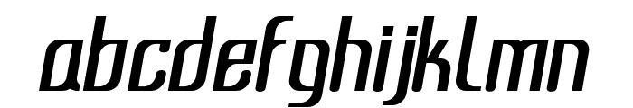 Subatonik Italic Font LOWERCASE