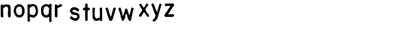 Sublime-Medium Font LOWERCASE