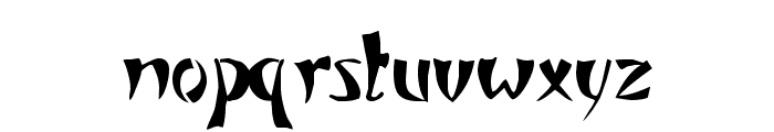Suchow Demo Font LOWERCASE