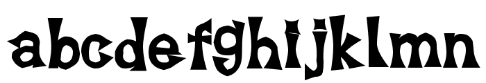 SuehirogariBold Font LOWERCASE