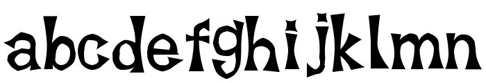 Suehirogari Font LOWERCASE