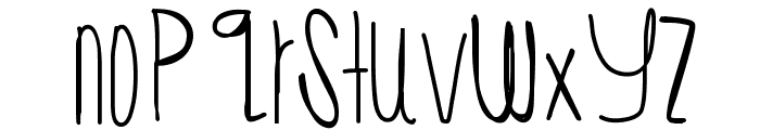 SugarCone Font LOWERCASE