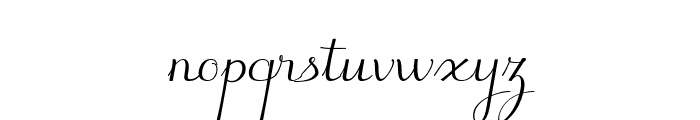 Suilly la Tour-Demo Font LOWERCASE