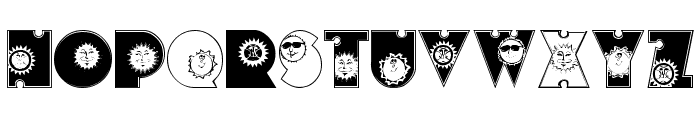 SunshineKiddyFont Font UPPERCASE