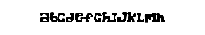 Super Chunk Regular Font LOWERCASE