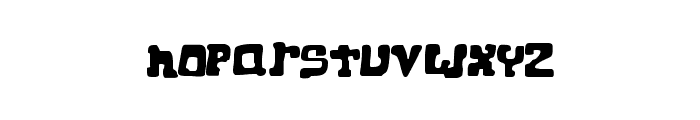 Super Chunk Regular Font LOWERCASE