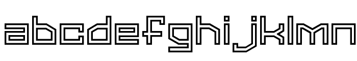 Super G-Type 2 Font LOWERCASE