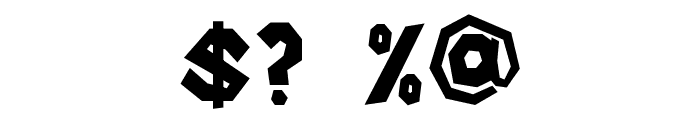 Super Mario 256 Font OTHER CHARS