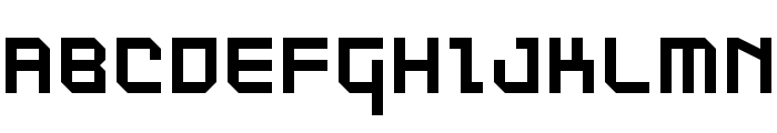 SuperThing NBP Regular Font UPPERCASE