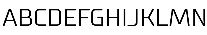 SupermolotLight Font LOWERCASE