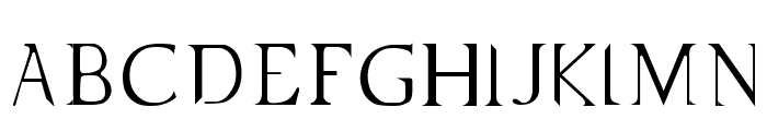 Supernatural Knight Font LOWERCASE