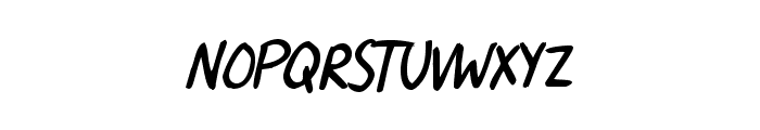 SupersonikLove-Regular Font UPPERCASE
