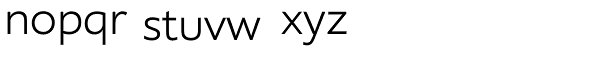 Supra Light Font LOWERCASE