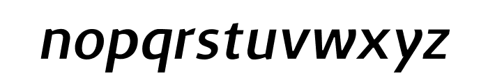 Surface Medium Italique Font LOWERCASE