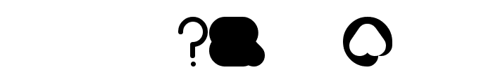 superbubbles Black Font OTHER CHARS