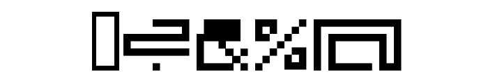 superscreen Font OTHER CHARS