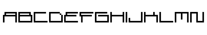 superscreen Font UPPERCASE