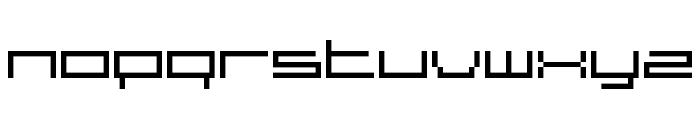 superscreen Font LOWERCASE