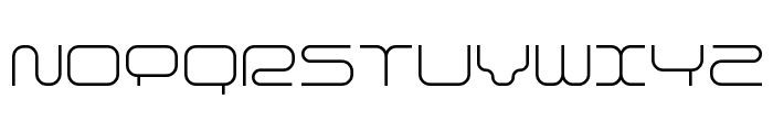 supersonic Thin Font UPPERCASE