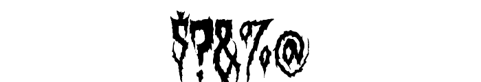 Swamp Witch Font OTHER CHARS